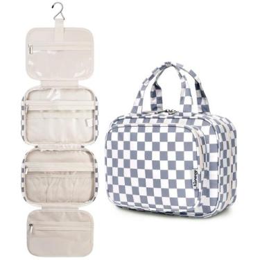 Imagem de Bolsa de higiene Narwey Hanging para mulheres, maquiagem de viagem, ac