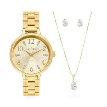 Imagem de Kit Condor Feminino Elegante Dourado - COPC21JMH/K4X-Feminino