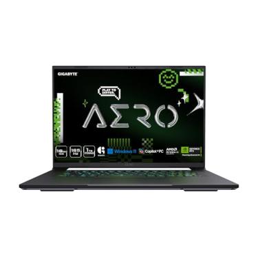 Imagem de GIGABYTE AERO X16; Copilot+ PC - 165Hz 2560x1600 WQXGA - NVIDIA GeForce RTX 5050 - AMD Ryzen AI 7 350-1TB SSD com 16 GB DDR5 RAM - Windows 11 Home - Cinza espacial AERO X16 1TH93USC94AH