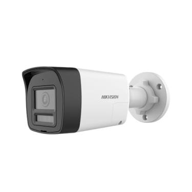Imagem de Câmera de Segurança Mini Bullet 2 MP com Áudio Bidirecional Hikvision DS-2CE16D0T-LPTS
