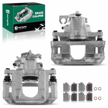 Imagem de Conjunto de 2 pinças de freio traseiro compatíveis com Chrysler Town & Country Dodge Grand Caravan Volkswagen Routan