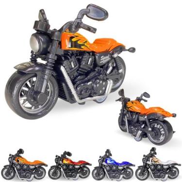 Imagem de Moto Miniatura De Brinquedo Infantil Com Fricção Coleção - Europio, La