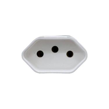Imagem de Pino Fêmea 2P+T 10A Mectronic Branco 39174 - Mec-Tronic, Único