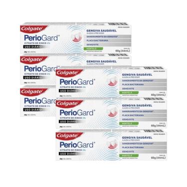 Imagem de Kit 6 Creme Dental 60G Para Gengivite Periogard Colgate