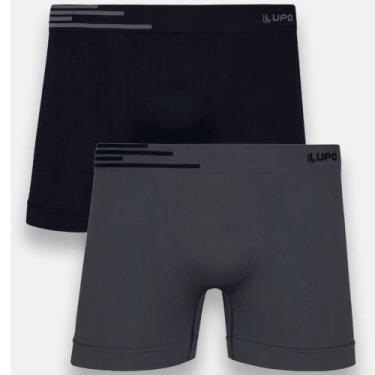 Imagem de Kit 2 Cuecas Boxer Microfibra S/ Costura Lupo 436 casapaula, 938 chumb