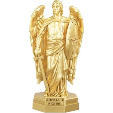 Imagem de Estátua Arcanjo Miguel - Versão 3 (Cor Ouro)