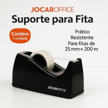 Imagem de Suporte Porta Durex Grande com 2 Adaptadores Fita 25mmx200m - Leonora