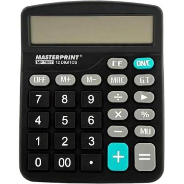 Imagem de Calculadora Eletrônica Masterprint MP 1087 UN