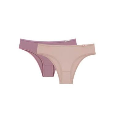 Imagem de Kit/2 Calcinha Biquíni Sloggi 24549 Classic Mini Microfibra T. P/G, P,