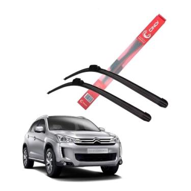 Imagem de Par Palheta Limpador De Parabrisa C4 Aircross 2011 2012 2013 2014 2015 2016 Encaixe específico