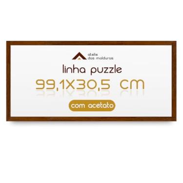 Imagem de Moldura para Quebra Cabeça Game Office Puzzle 1500 Peças 30,5x99,1 com Acetato (Oncinha)