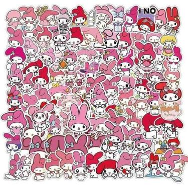Imagem de Adesivos De Anime Sanrio My Melody Cinnamoroll Kuromi Para Meninas, 10