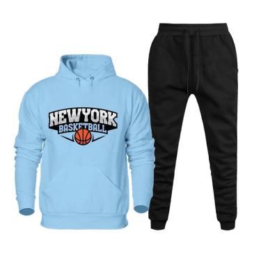 Imagem de Conjunto de Abrigo Plus Size Masculino Tamanho Especial G1 ao G5 Com Calça Jogger Confortavel