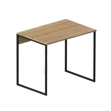 Imagem de Mesa de Escritório Workspace Mel e Preta 120 cm