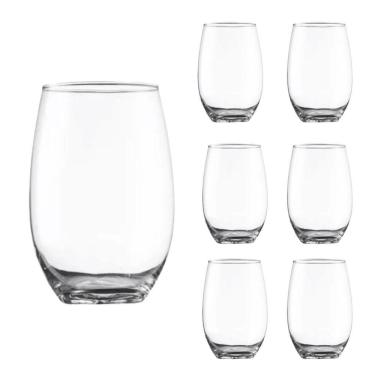 Imagem de Jogo De Copos Classic 475 Ml Vidro Cristal