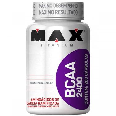 Imagem de Bcaa 2400 com 200 Cápsulas Max Titanium