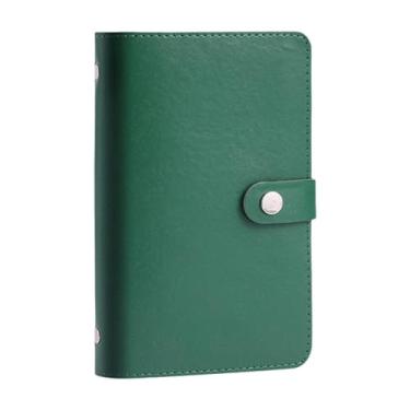 Imagem de RNXRZANK Caderno Organizador de Orçamento Reutilizável para Economia, Porta-Envelopes, Carteira, Grande Capacidade, Couro PU, Multifuncional, Ideal para Adulto, Verde