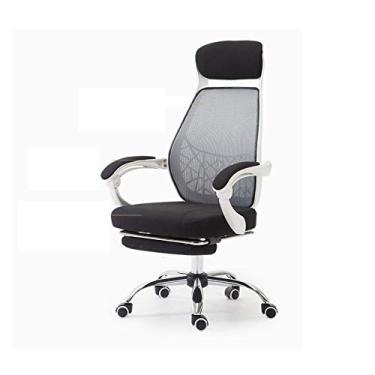 Imagem de Cadeira de escritório para jogos, cadeira de computador, cadeira de computador, cadeira de escritório em casa, cadeira giratória reclinável, assento de malha, cadeira de almoço, cadeira de jogos