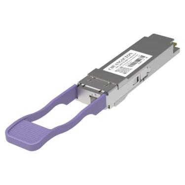 Imagem de Transceptor 100G QSFP28 LR1 BiDi 20 km Módulo de Fibra Óptica Tx1291/Rx1311 nm Simplex LC Compatível com Mellanox
