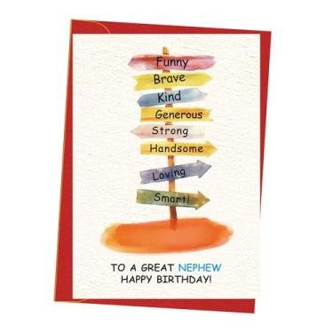 Imagem de DuiaRiu Cartão de aniversário sobrinho | Presentes de aniversário engraçados para sobrinhos da tia tio