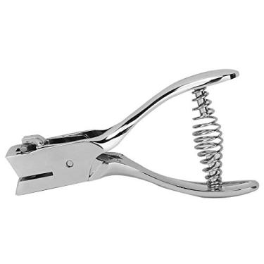 Imagem de GLOGLOW Perfurador de Furo Oval Portátil, Ferramenta de Perfuração de Metal único para Cartões de Identificação e Artesanato Em Papel, 5,4 Polegadas