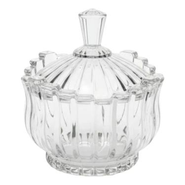 Imagem de Potiche Bomboniere de Vidro Milan 900ml Casambiente