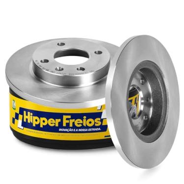 Imagem de Par Disco Freio Sólido HF01 Compatível com Gol G2 G3 G4 Saveiro 1.6 Voyage