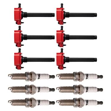 Imagem de TRQ Bobinas de ignição e velas de ignição para Chrysler Dodge Jeep Ram 11-14 VW 2011-2019