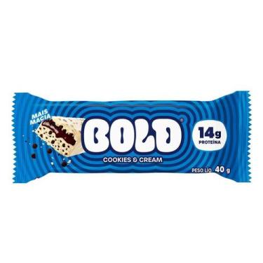 Imagem de Barra De Proteína Bold Cookies &Cream40G
