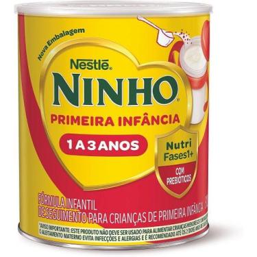 Imagem de Leite em Pó Ninho Fases Prébio 1+ 800g - Nutrição para Crianças de 1 a