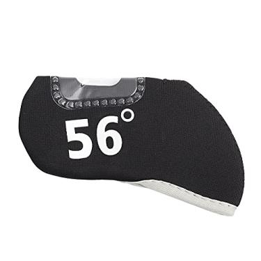 Imagem de Capa de cabeça para ferros de neoprene, flexível para todos os ferros, 7 opções disponíveis, janela de plástico, capa de ferro, 48°-60°