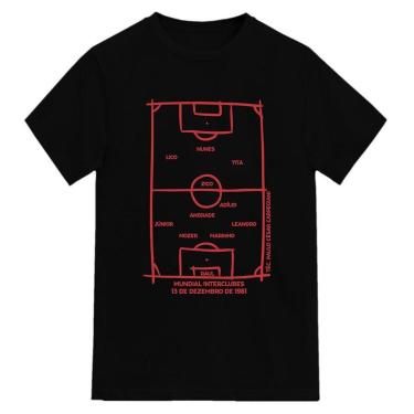 Imagem de Camiseta de Futebol Campeão Mundial 1981 Masculina-Unissex