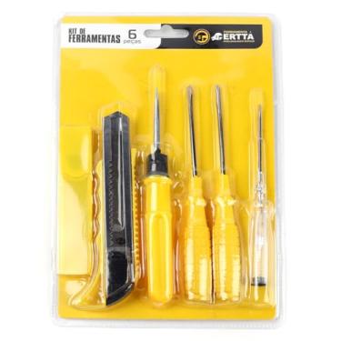 Imagem de KIT FERRAMENTA 6PCS METAL/PLASTICO