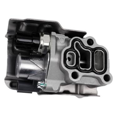 Imagem de PANGOLIN VTEC Válvula solenoide carretel com interruptor de pressão de óleo e junta 15810-RAA-A03 serve para Ac-ura RSX 2002-2006, serve para Hon-da Civic 2002-2005, Accord 2003-07, CR-V 02-09