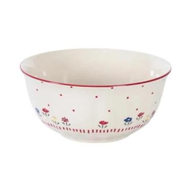 Imagem de Conjunto De Louças Cerâmicas Vintage Coloridas, Seguras Para Micro-ond