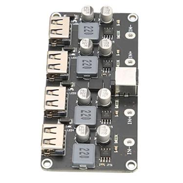 Imagem de aqxreight Módulo de Carregamento Rápido de 4 Vias Placa USB QC3.0 para Veículos e Fontes de Energia 12V 24V Conversor de Alta Eficiência Com Suporte para Vários Dispositivos Design de PCB Confiável