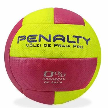 Imagem de Bola Vôlei de Praia Penalty X Pró, Amarelo, Roxo, Único