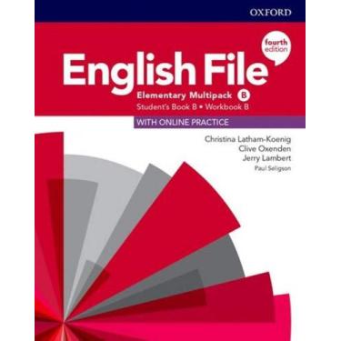 Imagem de English file elementary b sbwith multipack   4th - OXFORD, 3
