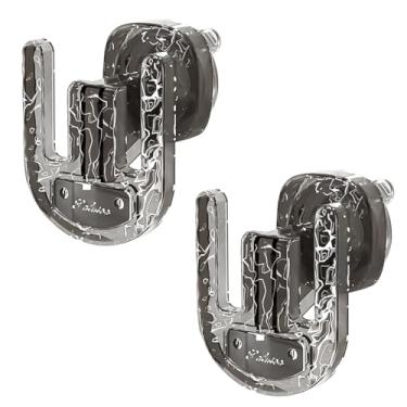 Imagem de MiOYOOW Suporte de parede para sapatos, 2 peças com ventosas, organizador de secagem de água de banheiro para toalhas, armazenamento de sandálias