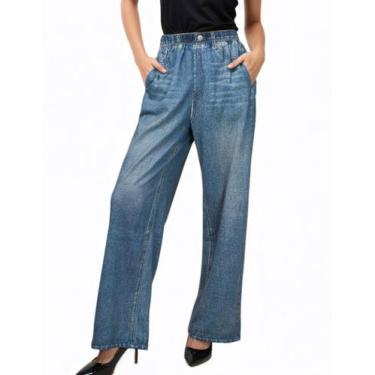 Imagem de Calça de moletom feminina French Terry Jeans As calças de moletom Mira