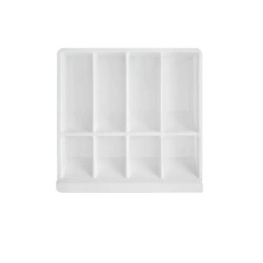 Imagem de Porta Cedulas (L 325mm C 325mm A 50mm) PC07 Branco Moldplast