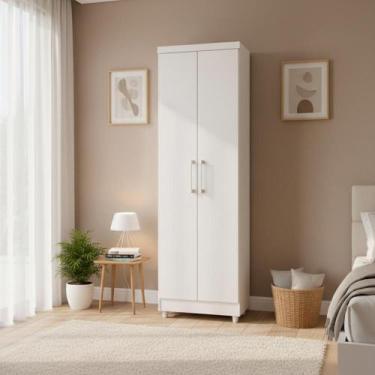 Imagem de Multiuso Armário Sapateira 2 Portas Branco Lavanderia - Repleta, Branc