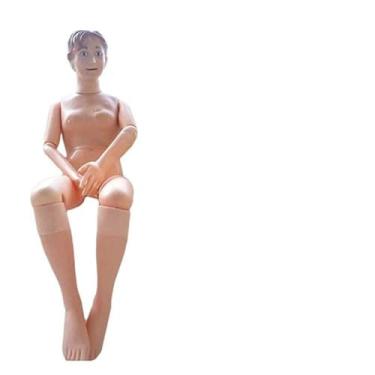 Imagem de CGKs6anmU Simulador multifuncional de cuidados com o paciente feminino, combinação de 165 cm, equipamento de laboratório de treinamento de enfermagem, auxílio educacional