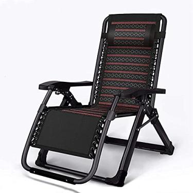Imagem de ONDHGFBGB Dobrável, respirável, cadeiras reclináveis para pátio, poltrona, capacidade de 226 kg, ajustável,
