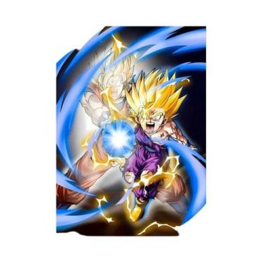 Imagem de Pintura Em Diamante 5D DIY Bordado De Mosaico De Goku Saiyajin Dragon 