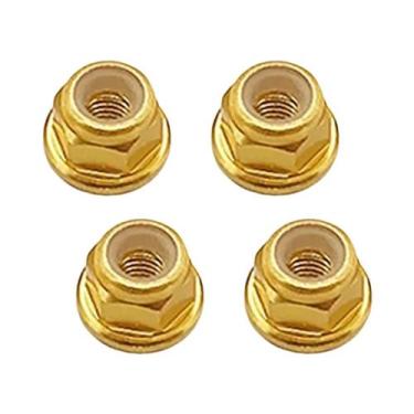 Imagem de Porcas De Bloqueio De Roda De Metal M4 (4 Peças) Para Carro RC 1/10 Cr