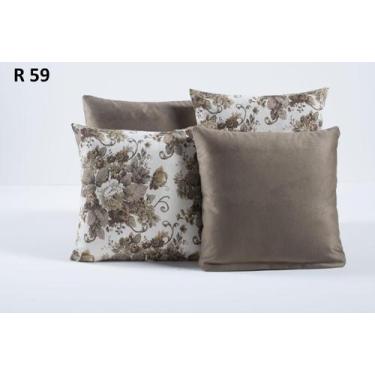 Imagem de Capas Jacquard para Almofada Kit 4 Peças 59 - Wellus Enxovais