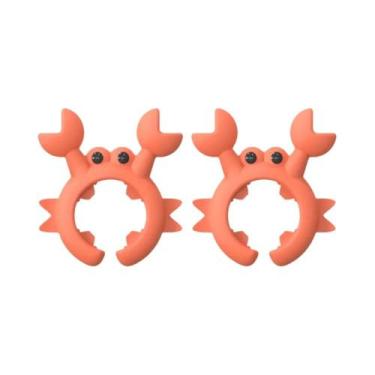 Imagem de Clipe De Silicone Em Formato De Caranguejo Ajustável Anti-Queimadura E