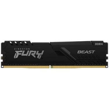 Imagem de Memoria RAM Kingston Fury Beast, 16GB, 3200MT/s, DDR4, CL16, DIMM, 1Gx8, Preto - KF432C16BB1/16WP-Unissex