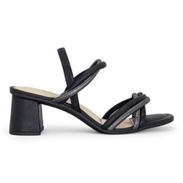 Imagem de Sandalia Dakota Salto Bloco Grosso Feminina Conforto Tiras-Feminino